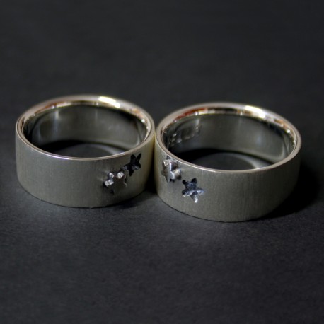 You are my Star Wedding Rings