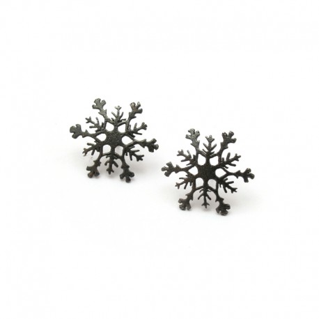 Pendientes plata de ley :: Copito de Nieve 001