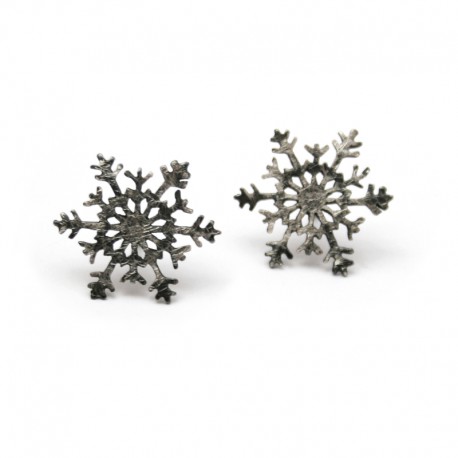 Pendientes plata de ley :: Copito de Nieve 002