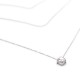 Collaret Diamant Rosa en or blanc de 18kt