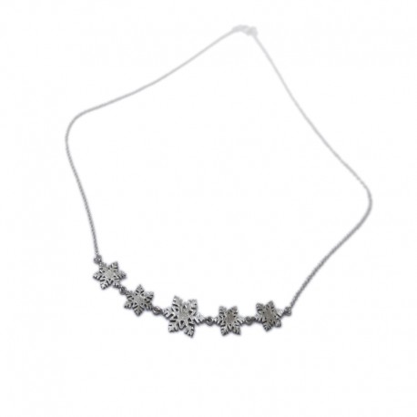 Snowflake Necklace 003