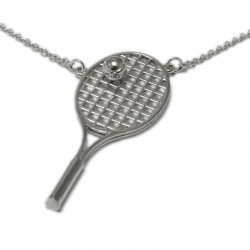 Tennis Racket Necklace