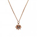 Small Flow Rose Gold plated Necklace