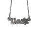 Collar con nombre personalizado: Lia