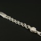 Pulsera Hungarina en plata de ley