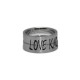 Love Knows No Distance Wedding Rings