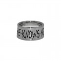 Love Knows No Distance Wedding Rings