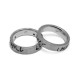 Love Knows No Distance Wedding Rings