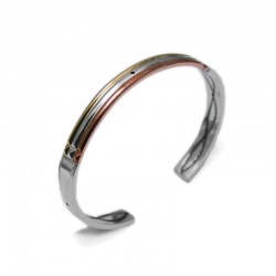 Atlante Bracelet in Gold, Silver and Copper (premium version)