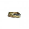 Tricolor Gold Ring