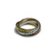 Anillo Tricolor Oro 18kt