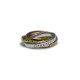 Tricolor 18K Gold Ring