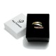 Tricolor 18K Gold Ring