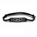 Bracelet with Three Hearts