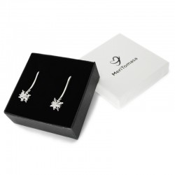 3D Snowflake Earrings