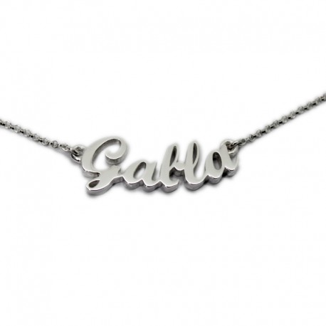 Name on sale necklace stores