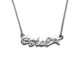 Collar con Nombre :: Estel con brillante