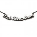 Custom Necklace with Three Names :: Biel, Aleix i Oriol