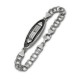 Atlantis Bracelet in Silver with Hungarian Silver Chain