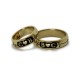 Heartbeat Wedding Rings