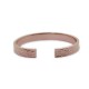 Round Hammered Copper Bracelet