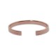 Round Hammered Copper Bracelet