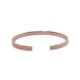 Round Hammered Copper Bracelet