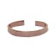 Straight Hammered Copper Bracelet