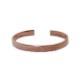 Straight Hammered Copper Bracelet