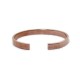 Straight Hammered Copper Bracelet