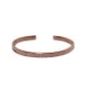 Straight Hammered Copper Bracelet