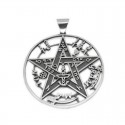 Silver Tetragrammaton Necklace