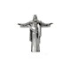 Collar Cristo Redentor en plata de ley