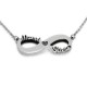 Infinity Name Necklace :: Manel and Olivia