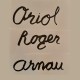 Collaret amb tres noms :: Oriol, Roger i Arnau