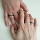 Binary Number Wedding Rings