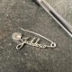 Custom Name Safety Pin