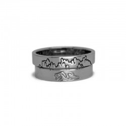 Groundhog and Montserrat Wedding Rings