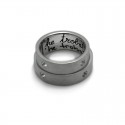 Custom Secret Message Wedding Rings