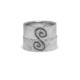 Aliances Espiral personalitzades en plata de llei