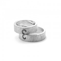 Half E Wedding Rings