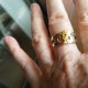 Om Ring in Gold