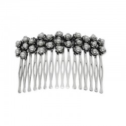 Silver and Pearl Bridal Comb