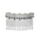 Silver and Pearl Bridal Comb