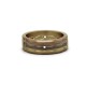 Atlantis Ring with Three Matte Golds