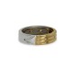 Atlantis Ring in Gold and Silver with Gold Lemniscate