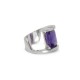 Amethyst Solitaire