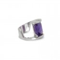 Amethyst Solitaire