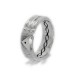 Prana Ring en Plata (amplada especial: 8mm)