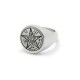 Anillo Sello Tetragrammaton Plata